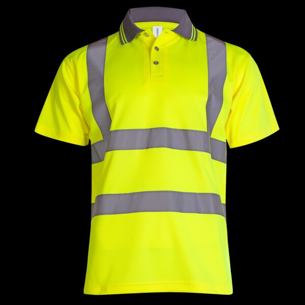 Hi Vis Short Sleeve Polo Shirt Thumbnail
